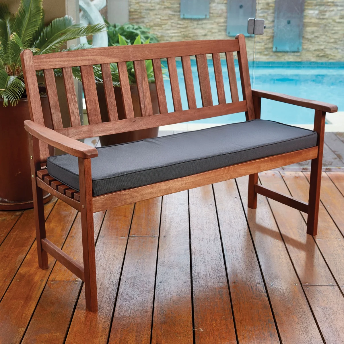 Outdoor bench cushion 150cm sale