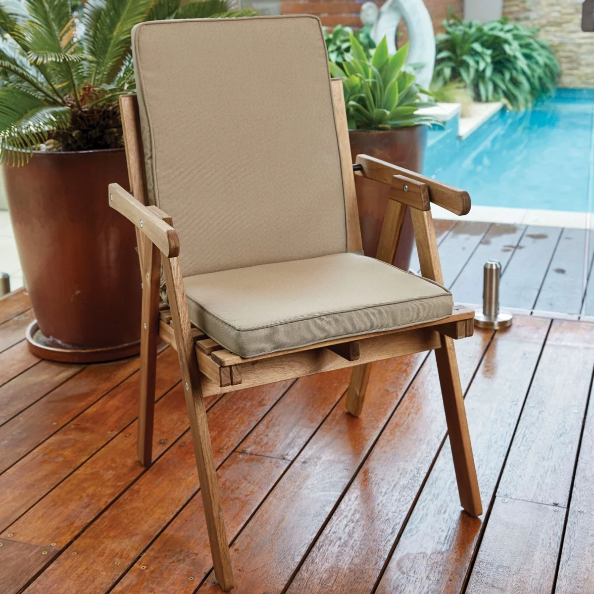 Polymaster Seat and Back Cushion Sand