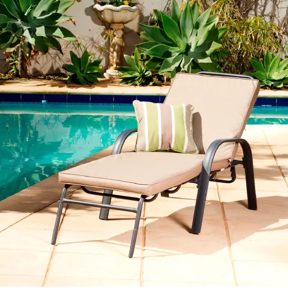 Polymaster Sun Lounge Cushion Slate