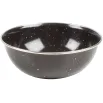Premium Enamel Bowl 15X5cm Black Speckle