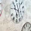 PVC Table Cover - Clocks