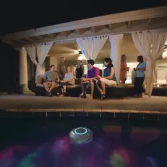 Rechargeable Bluetooth Underwater Pool Light Show and Speaker