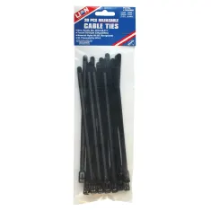Releasable Cable Ties Black