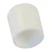Round Plastic Chair Tip - White