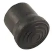 Rubber Chair Tip - Black 25mm