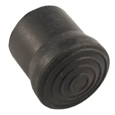 Rubber Chair Tip - Black 6mm