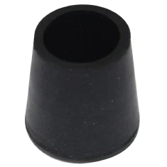 Rubber Chair Tip - Black 6mm