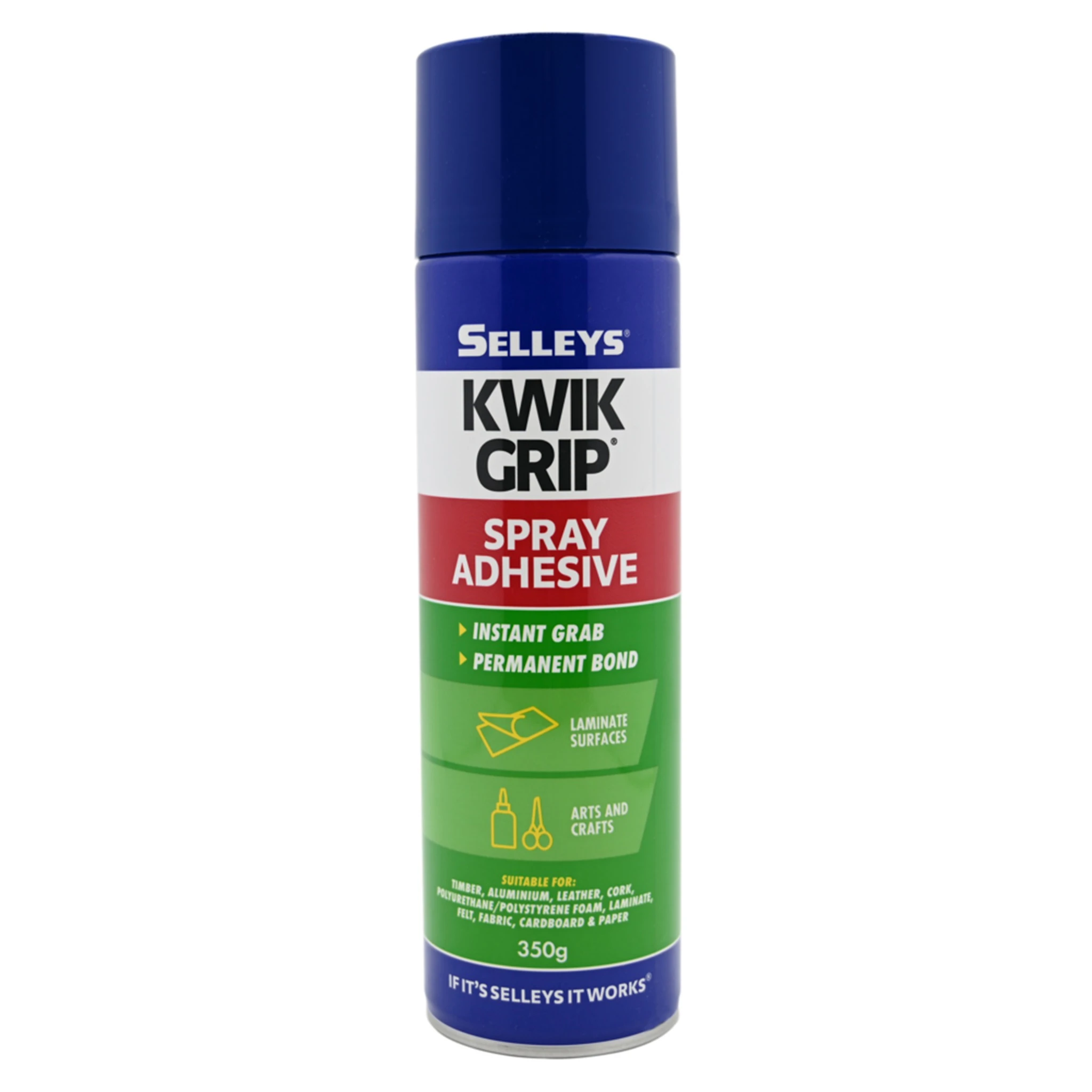 Selleys Kwik Grip Contact Adhesive Spray - 350g
