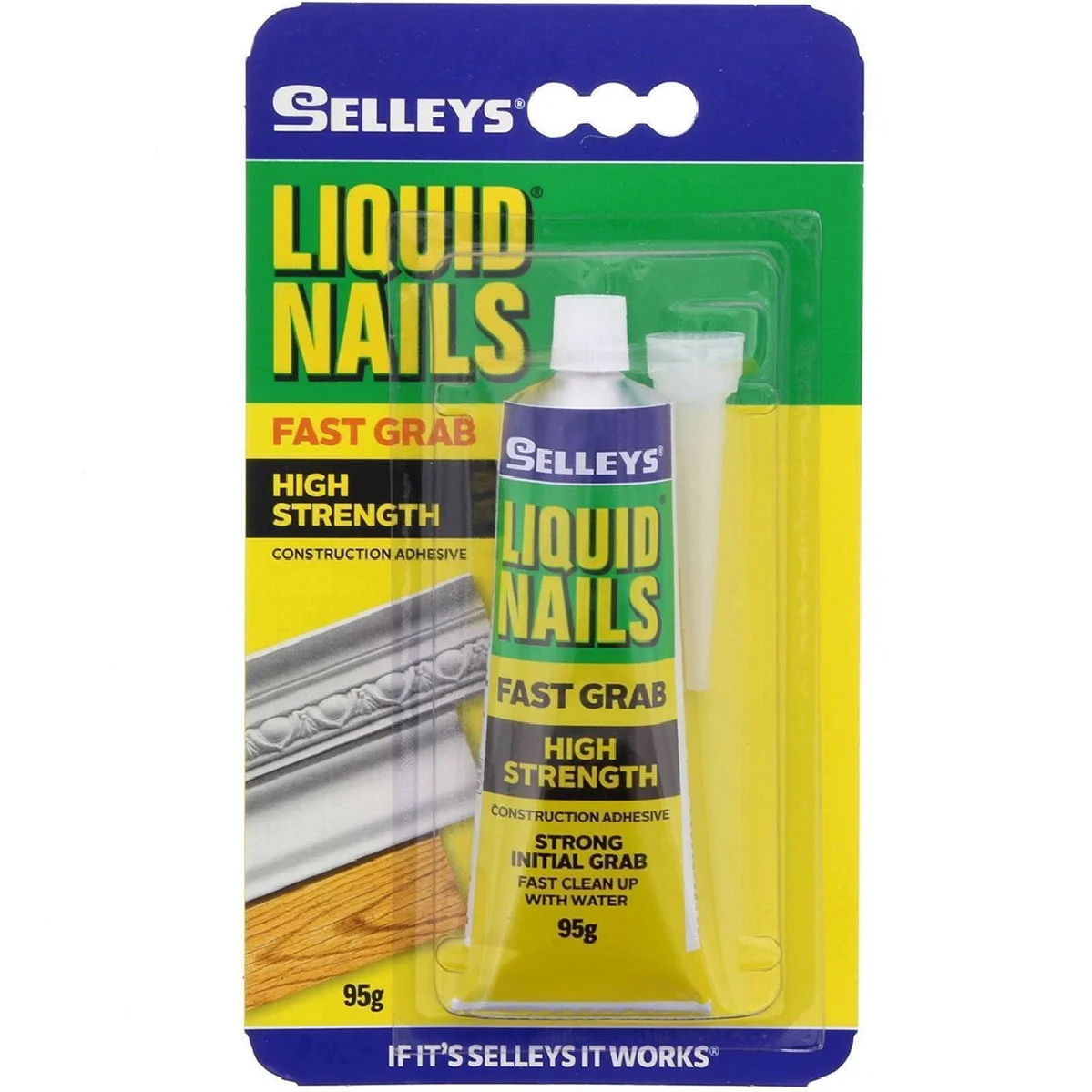 Selleys Fast Grab Liquid Nail Tube - 95g