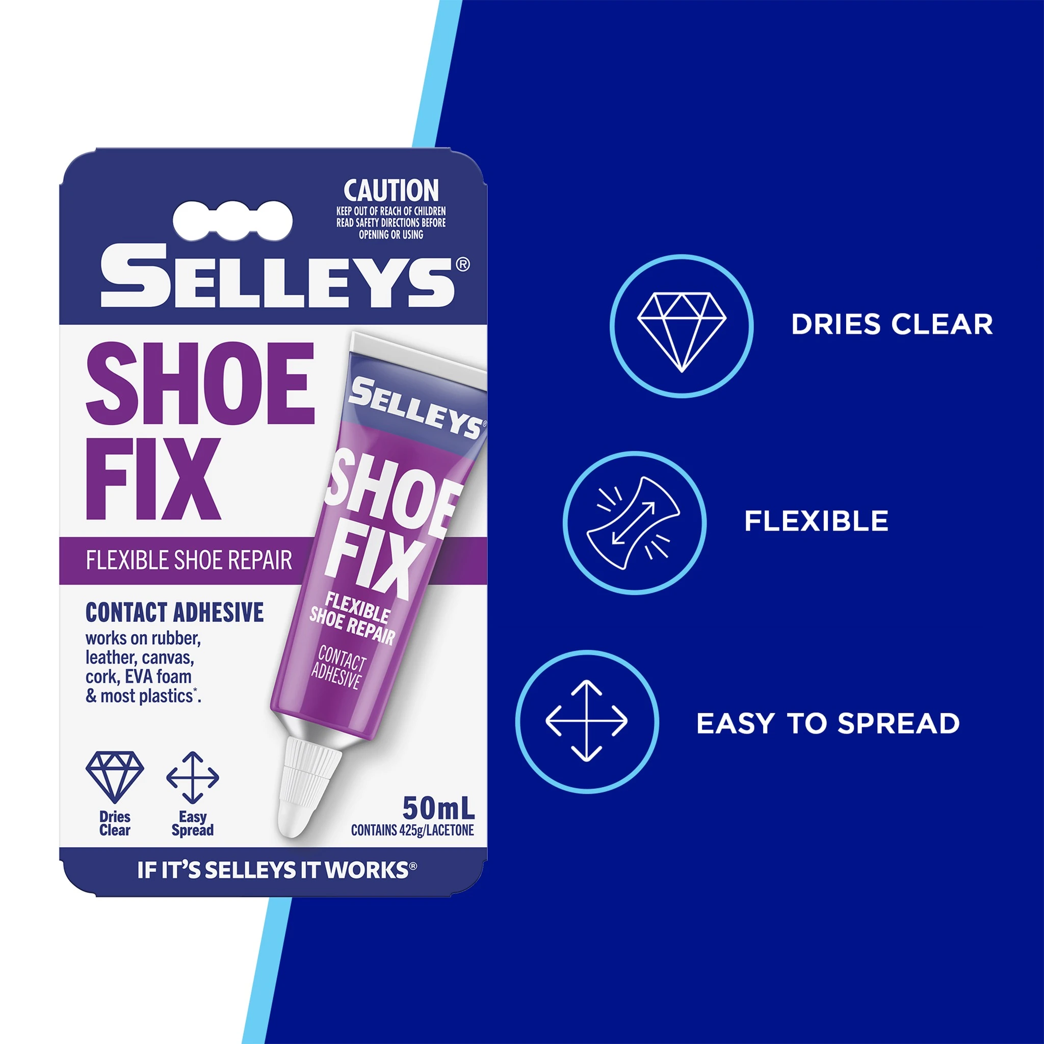 Selleys Shoe Fix - 50ml