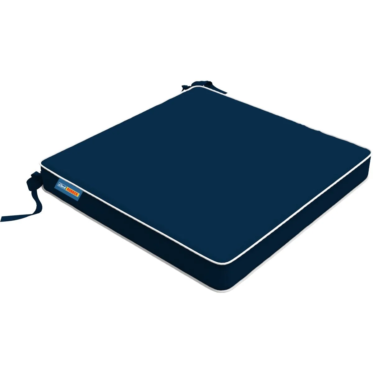 Square Designer Chair Cushion Navy