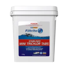 Filtrite Pool Stabilised Mini Trichlor Tabs 2kg