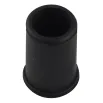 Straight Crutch Tip - Black 19mm