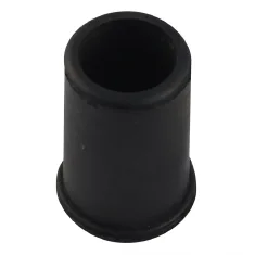 Straight Crutch Tip - Black 19mm