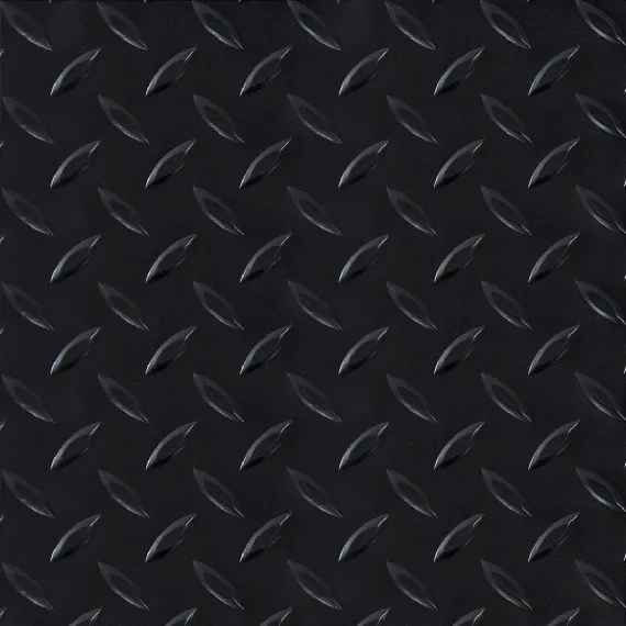 Supafloor Checker Plate Flooring Silver