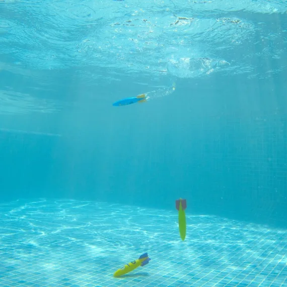 Rubber shop pool torpedo