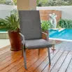 Tuf Stuff Rialto Seat and High Back Cushion Silkworm
