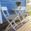 U-Shaped Designer Chair Cushion Grey