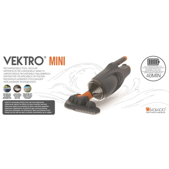 Vektro Mini Rechargeable Handheld Pool Cleaner
