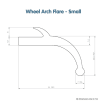 Wheel Arch Flare Small