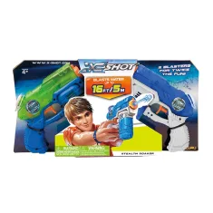 XShot Stealth Soaker Water Pistol Twin Pack
