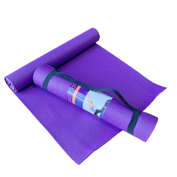 Yoga Mat with Carry Handle Black