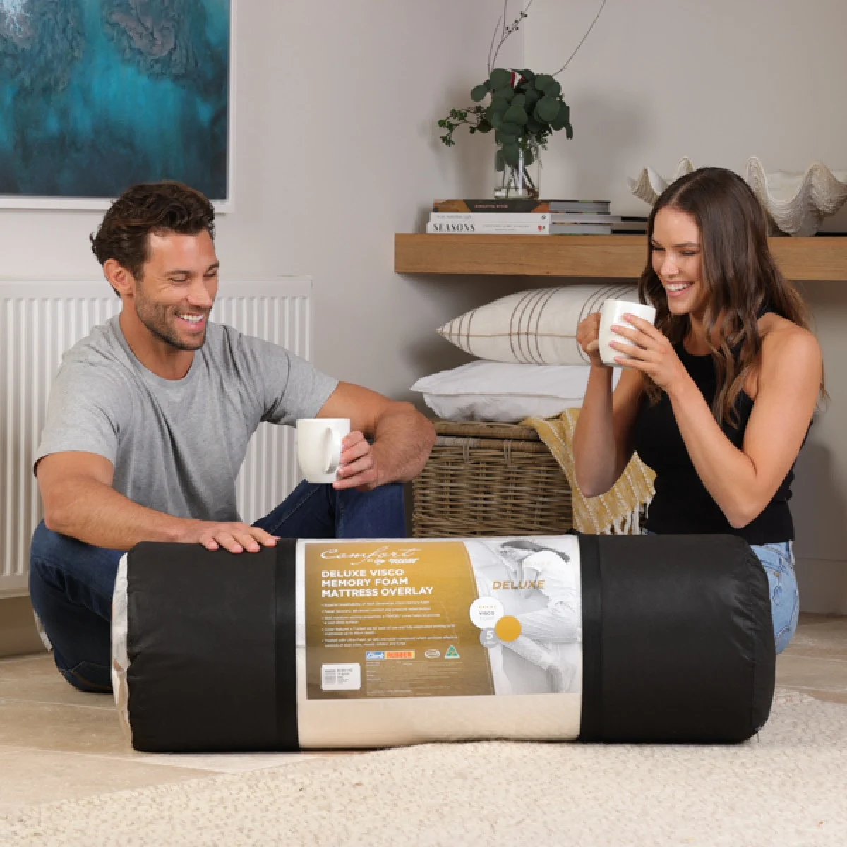 Comfort Delxue NGV Topper King