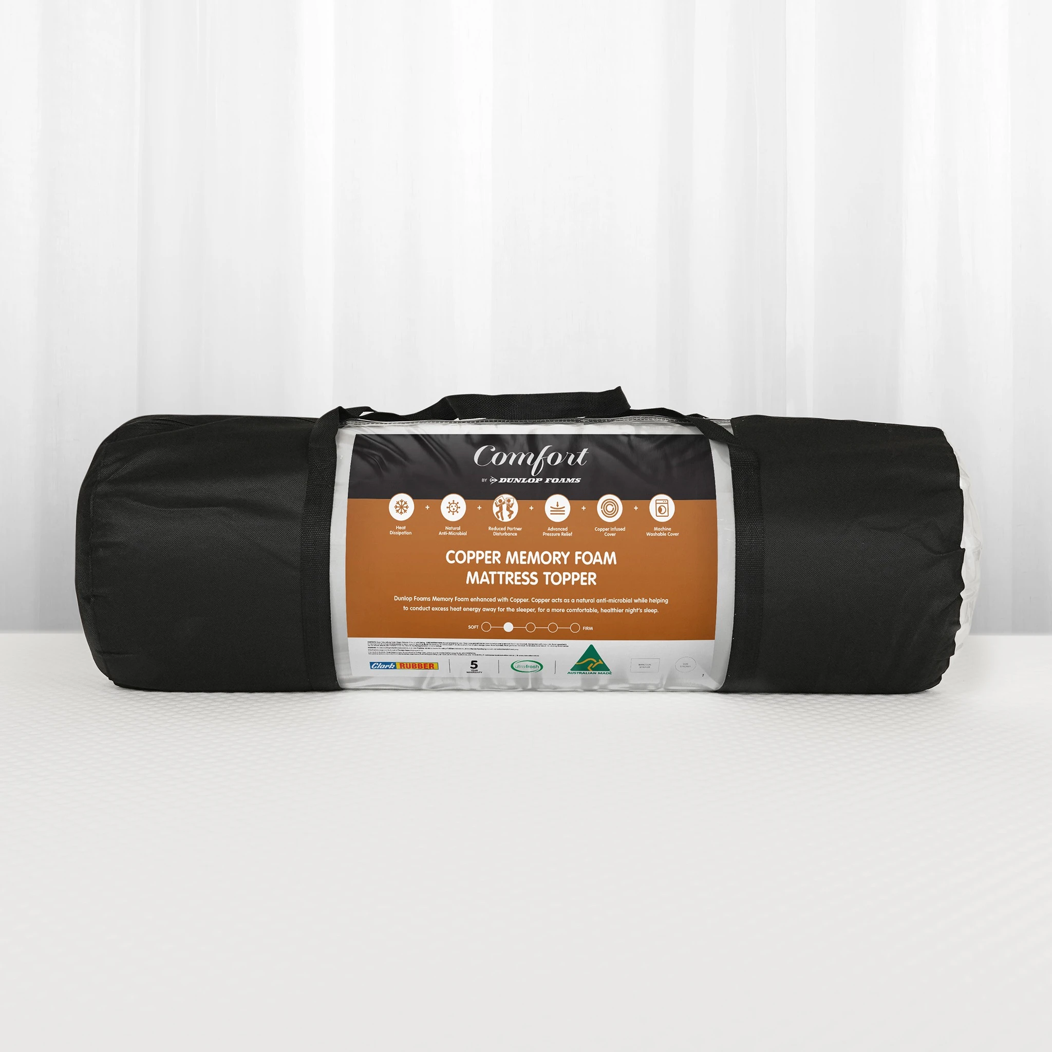 Comfort Premium Copper Topper Caravan Double
