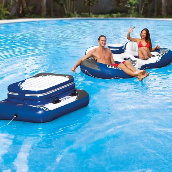 Intex mega chill ii inflatable deals floating cooler