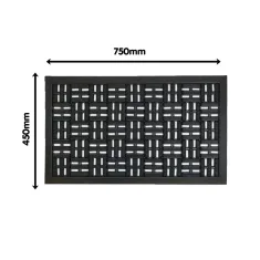 Clark Rubber Trellis Rubber Mat Medium