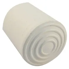 Rubber Chair Tip - White 6mm