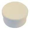 Rubber Chair Tip - White 16mm