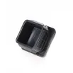 Square Plastic Internal Chair Tip - Black 25mm