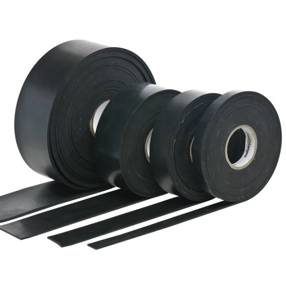 Natural Strip Insertion Rubber 6mm thick 100.00mm