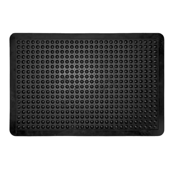 Anti Fatigue Dome Mat Single Black / 600mm x 900mm