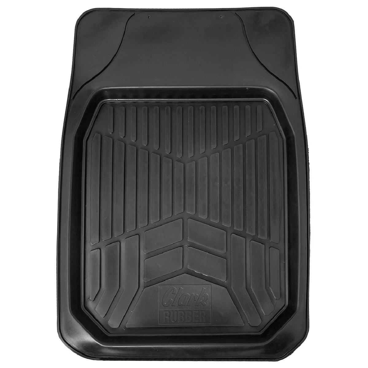 Clark Rubber 4X4 Front Rubber Mats Black