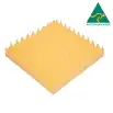 Convoluted Foam Square Firm  Orange