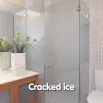 Static Privacy Window Film 2m Roll Cracked Ice