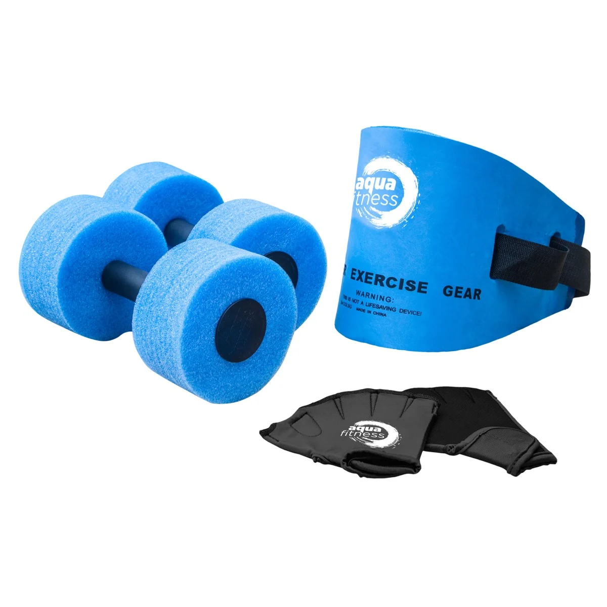 Clark rubber aqua dumbbells deals