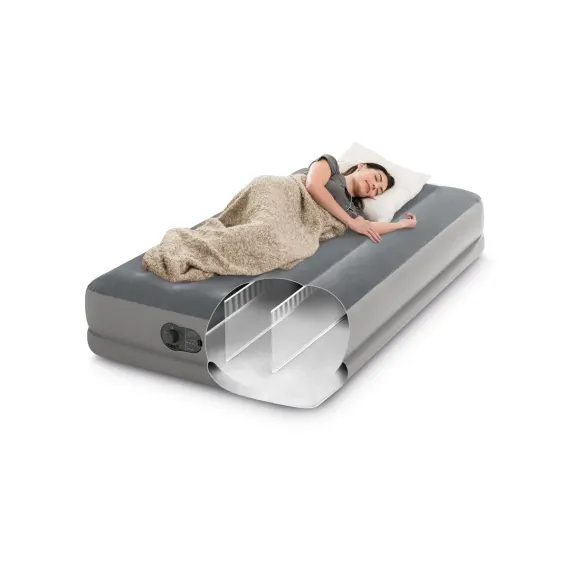 Intex Dura-Beam Prestige Airbed with Fastfill USB Pump Twin