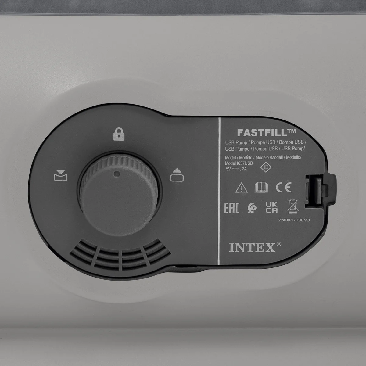 Intex Dura-Beam Prestige Airbed with Fastfill USB Pump Queen