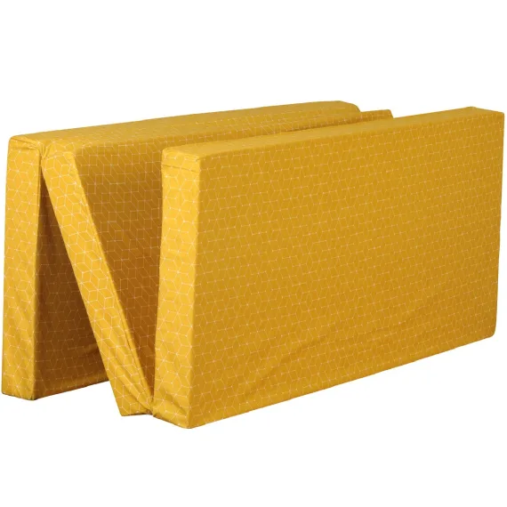 Clark rubber cheap 3 fold mattress