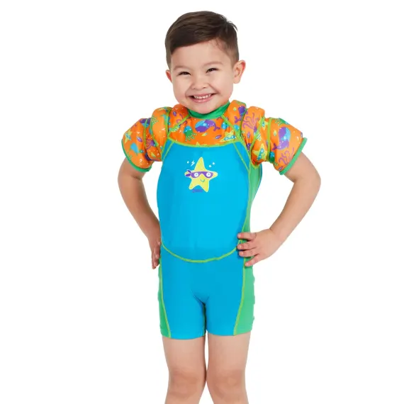 Zoggs Super Star Water Wings Float Suit 4-5