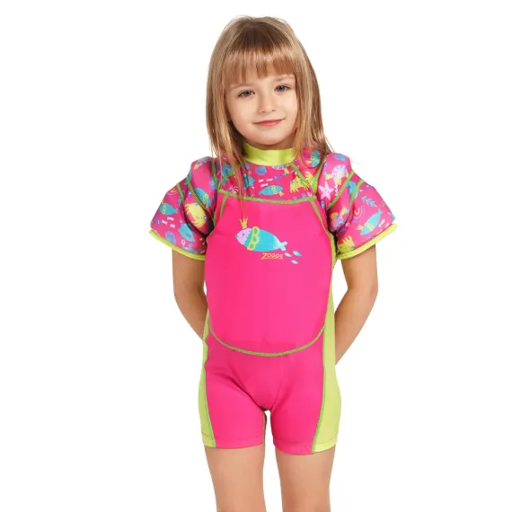 Zoggs Sea Queen Water Wings Float Suit 4-5