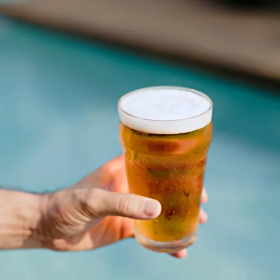 Unbreakable Nonic Beer Pint Drinkware 570ml - Set of 4