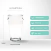 Unbreakable Nonic Beer Pint Drinkware 570ml - Set of 4