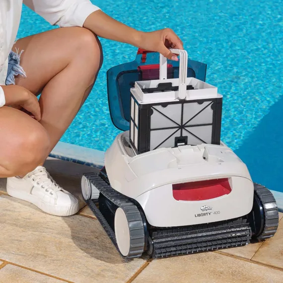 Dolphin Liberty 400 Cordless Battery-Powered Robotic Pool Cleaner