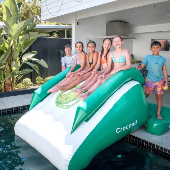 Clark rubber pool deals slides