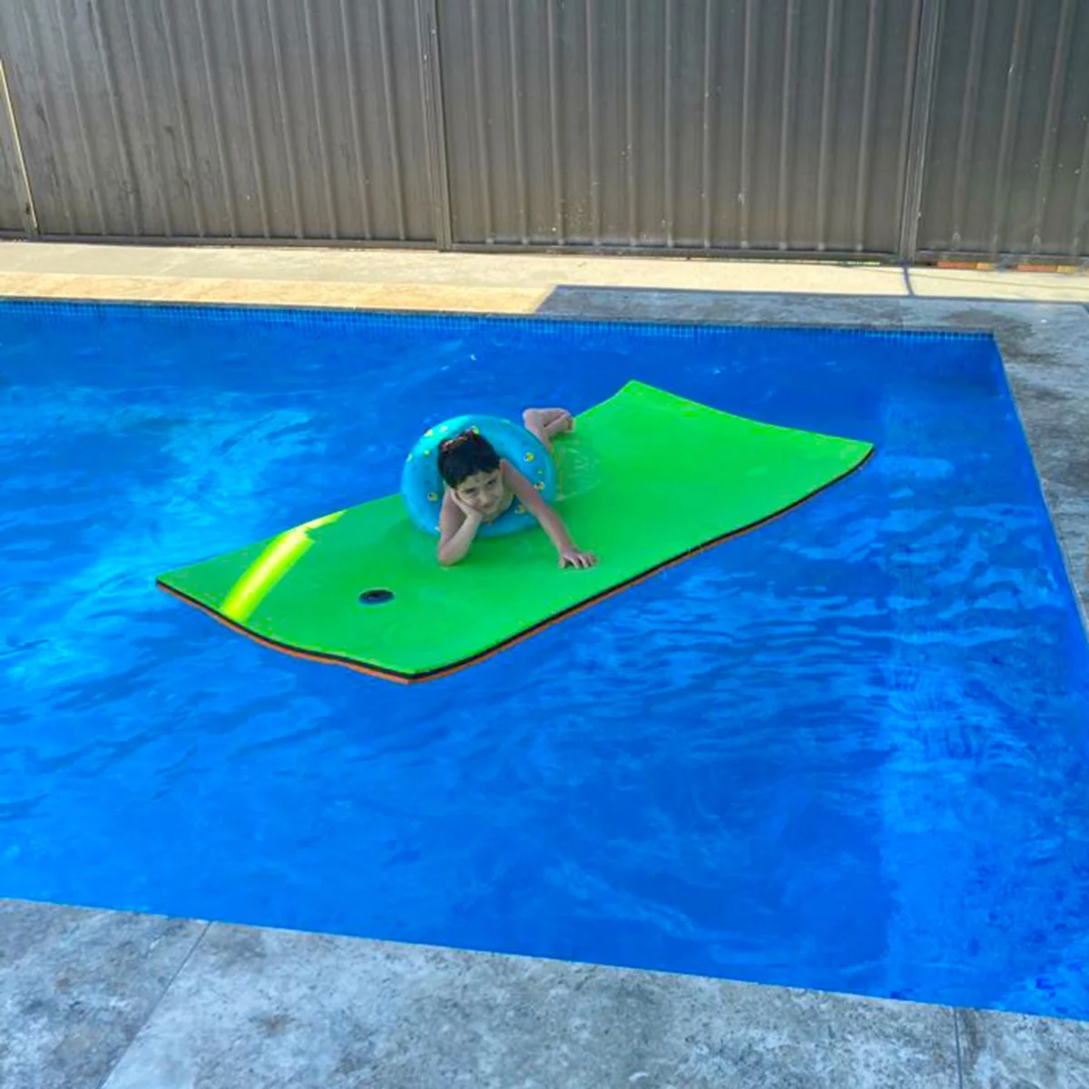 Crocpad Water Mat Lime Green Orange 2m