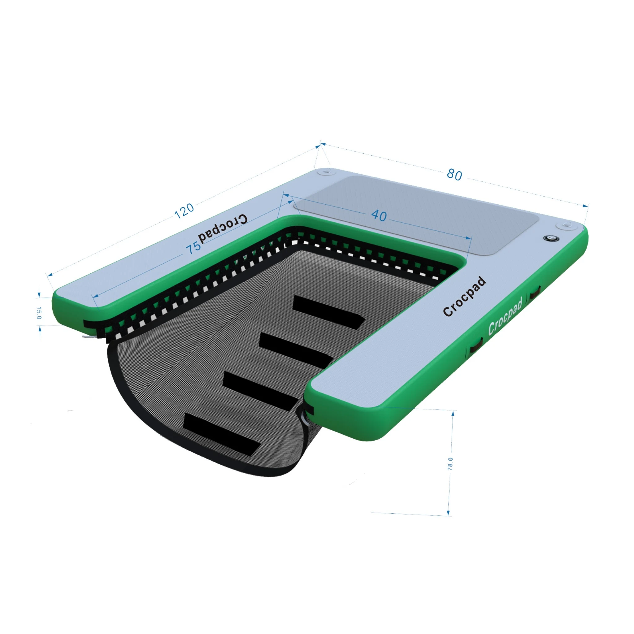 Crocpad Inflatable Dog Ramps Medium